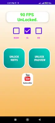 90 Fps tool  unlock 90fps android App screenshot 2